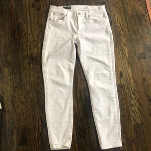 J. Crew white jeans!